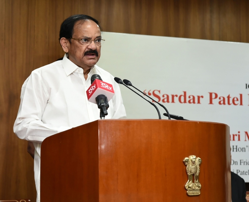 ICCfG Sardar Patel Lecture on Governance by Shri M. Venkaiah Naidu, Hon’ble Vice President of India