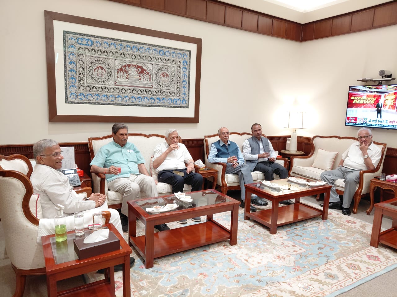 Meeting with Dr. Harivansh 